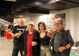 Tony Marlow, Moustique, Alicia Fiorucci et Alain Dumont (photo Clmentine Las).jpg